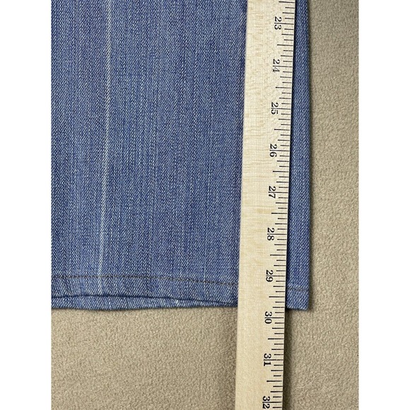 Levis XX Jeans Womens 28XM Blue Red Tab Straight Low Rise Casual Workwear Adult - Picture 5 of 12